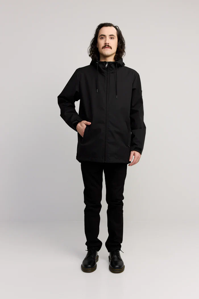 Makia miesten takki, OAK JACKET 5000M WATERREPEL Musta