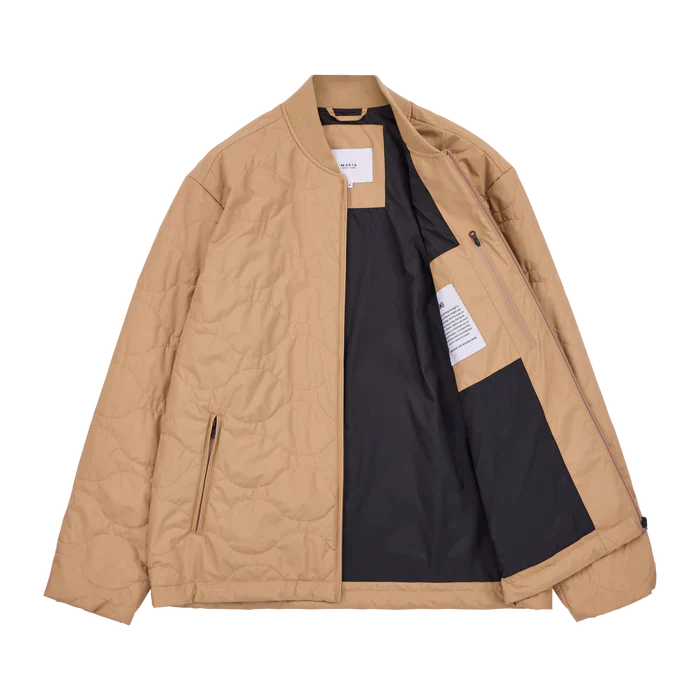 Makia miesten tikkitakki, HUSKY JACKET Beige - Image 4