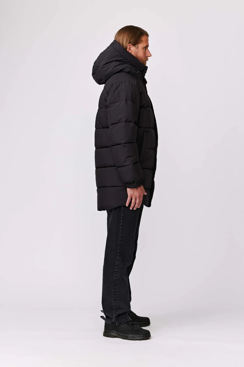 Makia Miesten Talvitakki, MILES JACKET Musta - Image 7