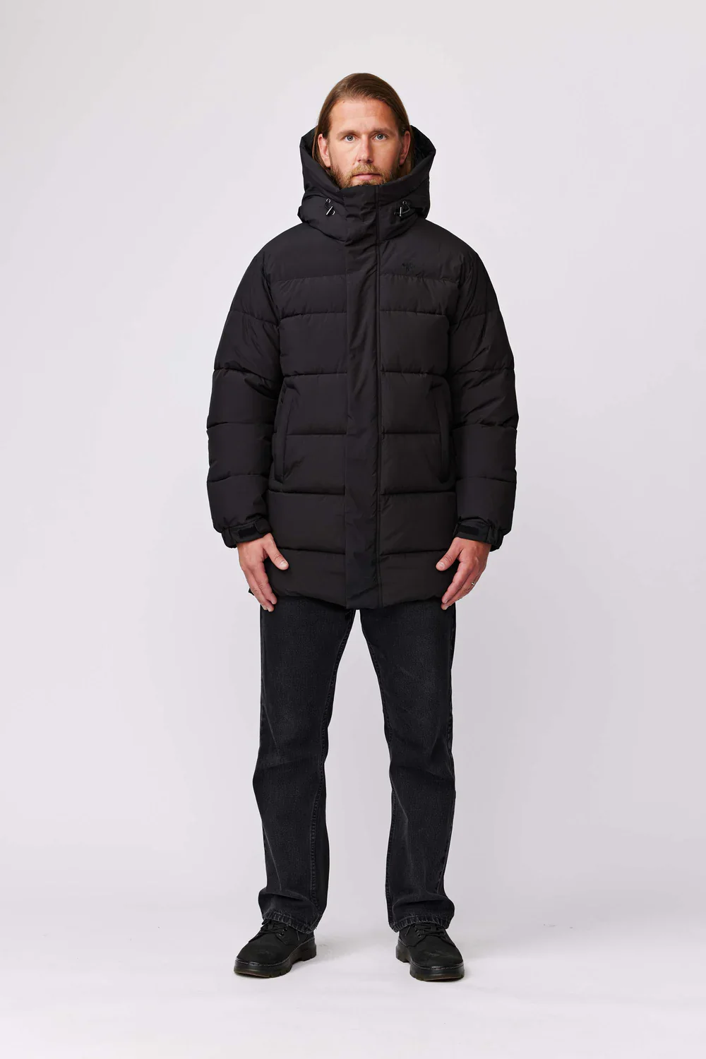 Makia Miesten Talvitakki, MILES JACKET Musta - Image 9