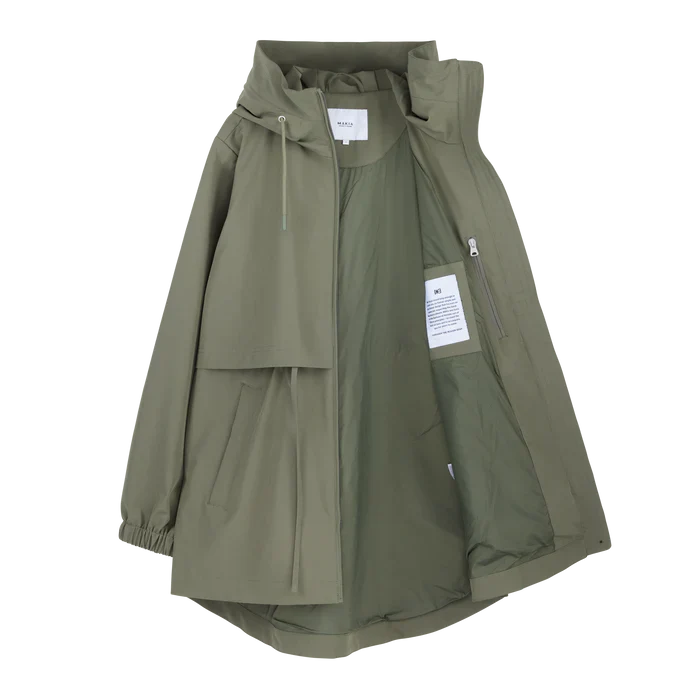 Makia Naisten Takki, KIA COAT Khaki - Image 5