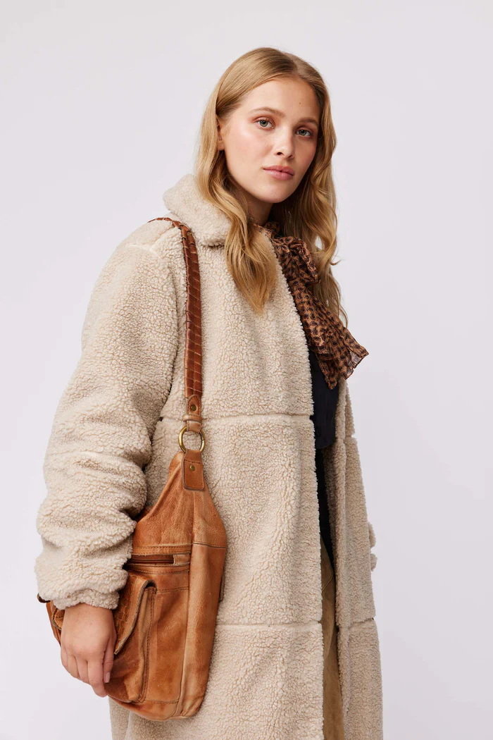Makia naisten teddytakki, ALINA COAT Luonnonvalkoinen - Image 4