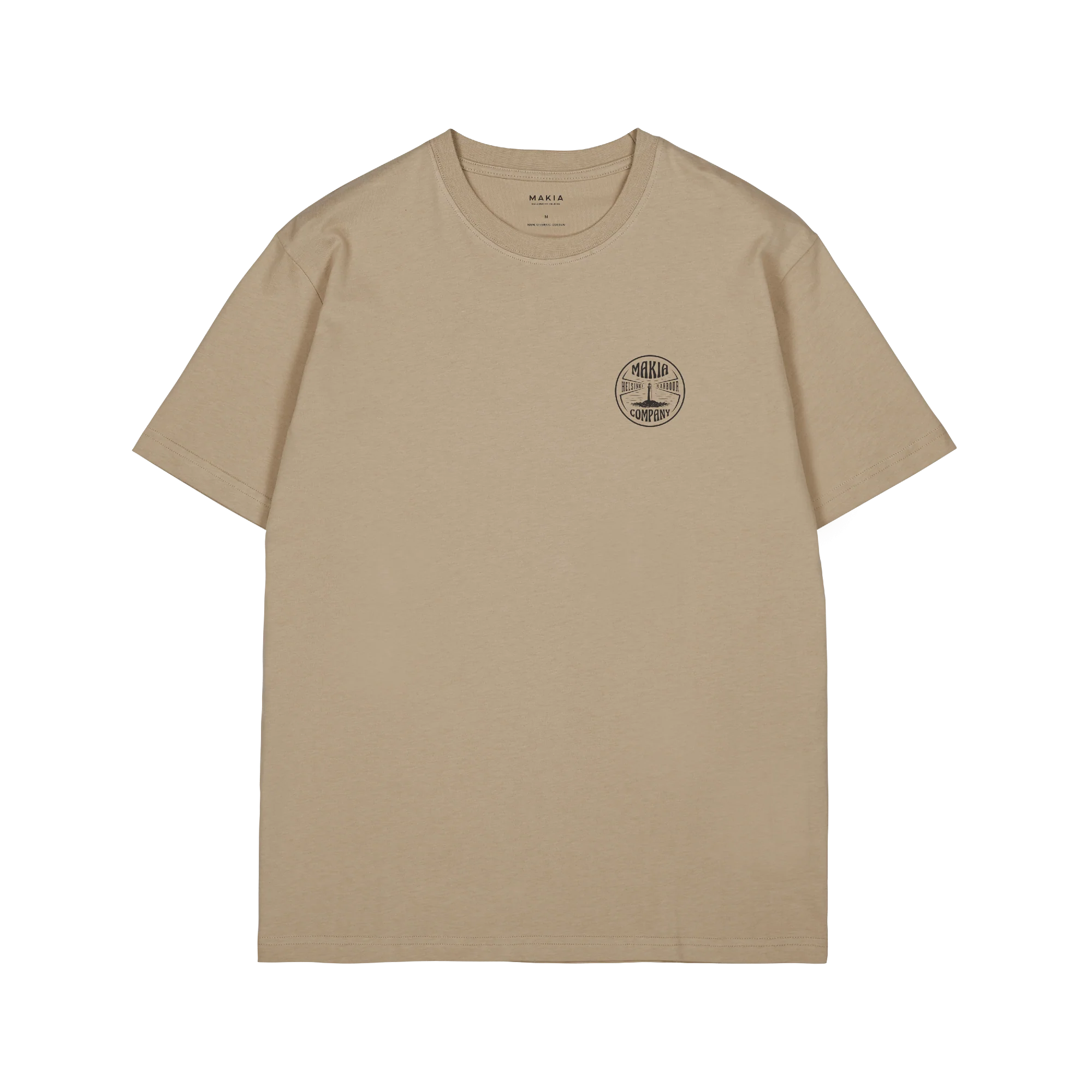 Makia T-Paita Harmaja T-Shirt  Beige