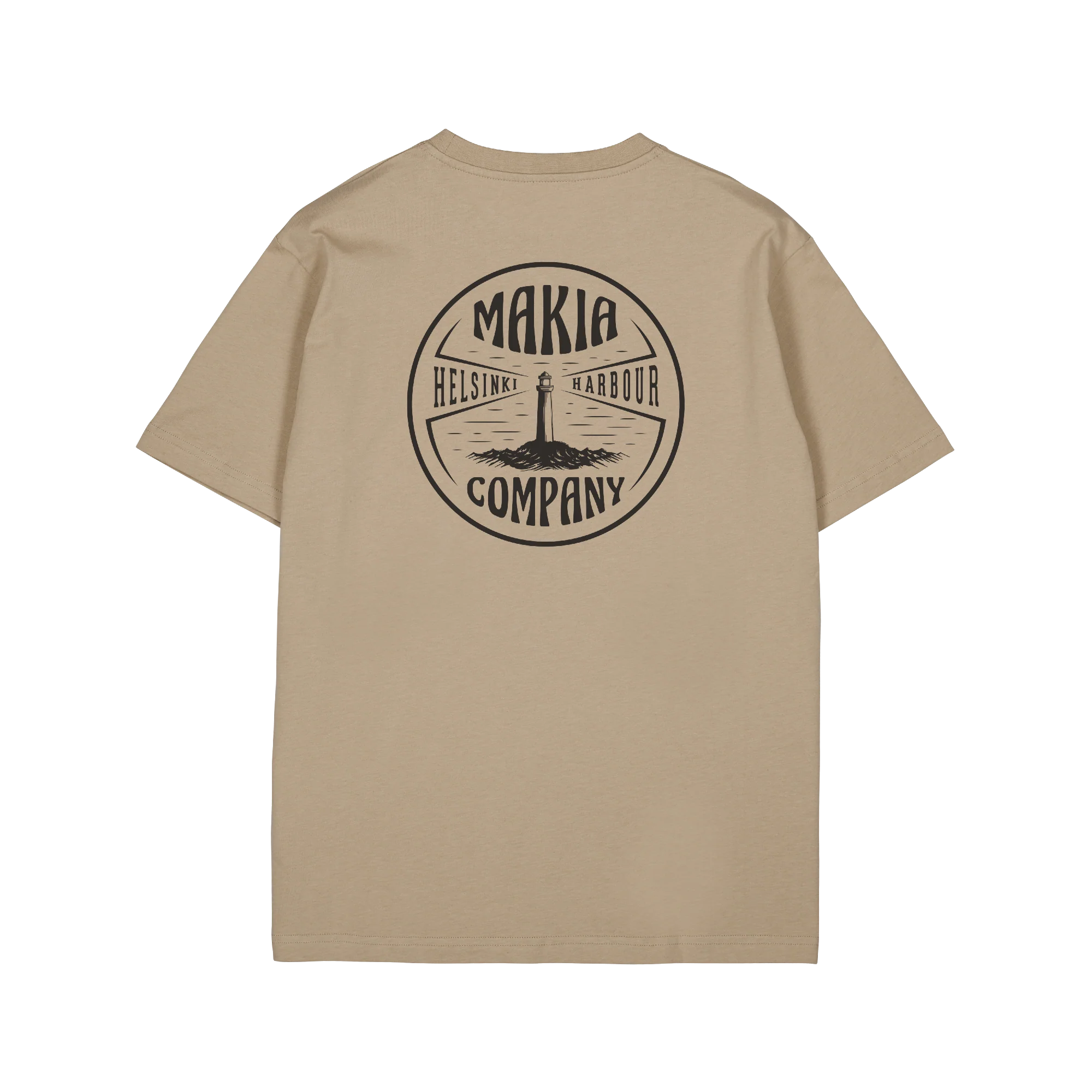 Makia T-Paita Harmaja T-Shirt  Beige - Image 2