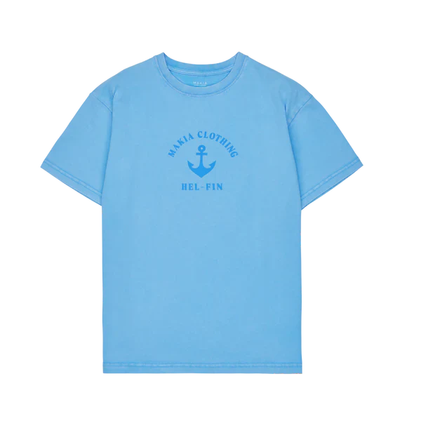 Makia unisex t-paita, ABYSS T-SHIRT Vaaleansininen