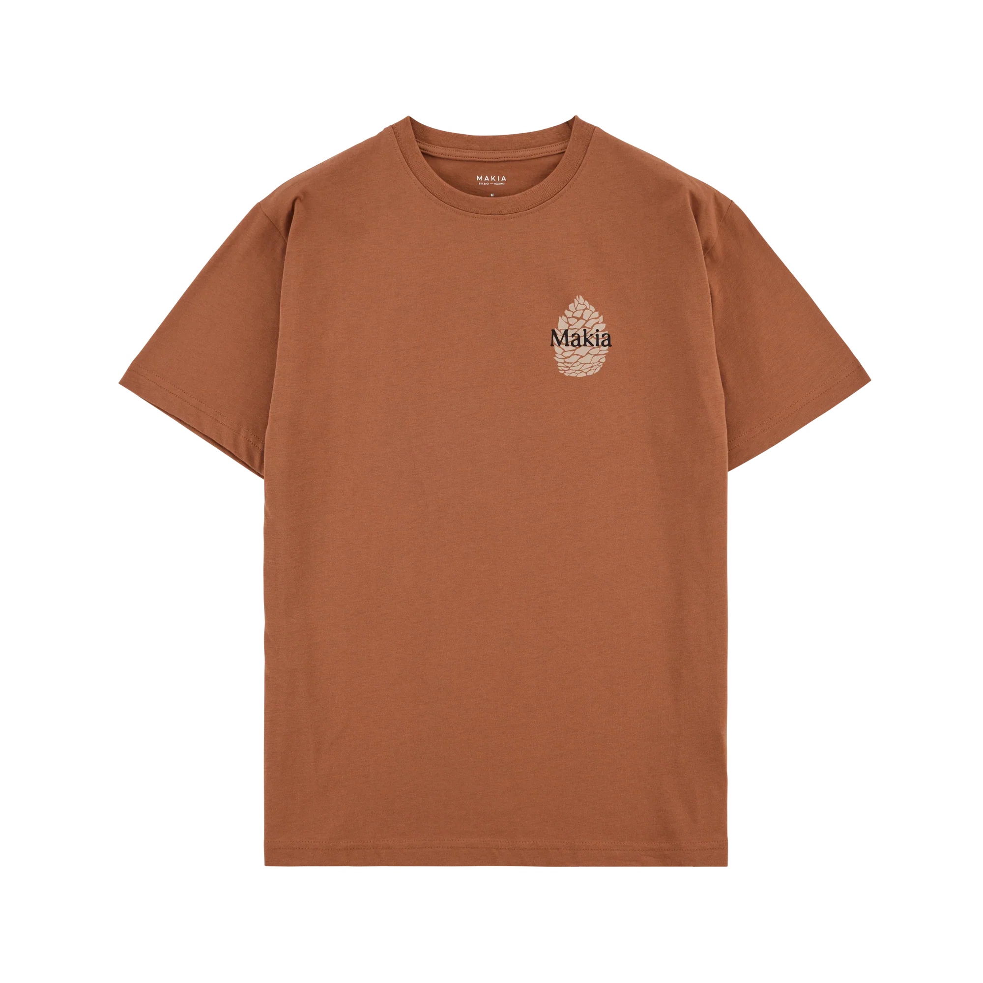 Makia unisex t-paita, CONES T-SHIRT Poltettu Oranssi
