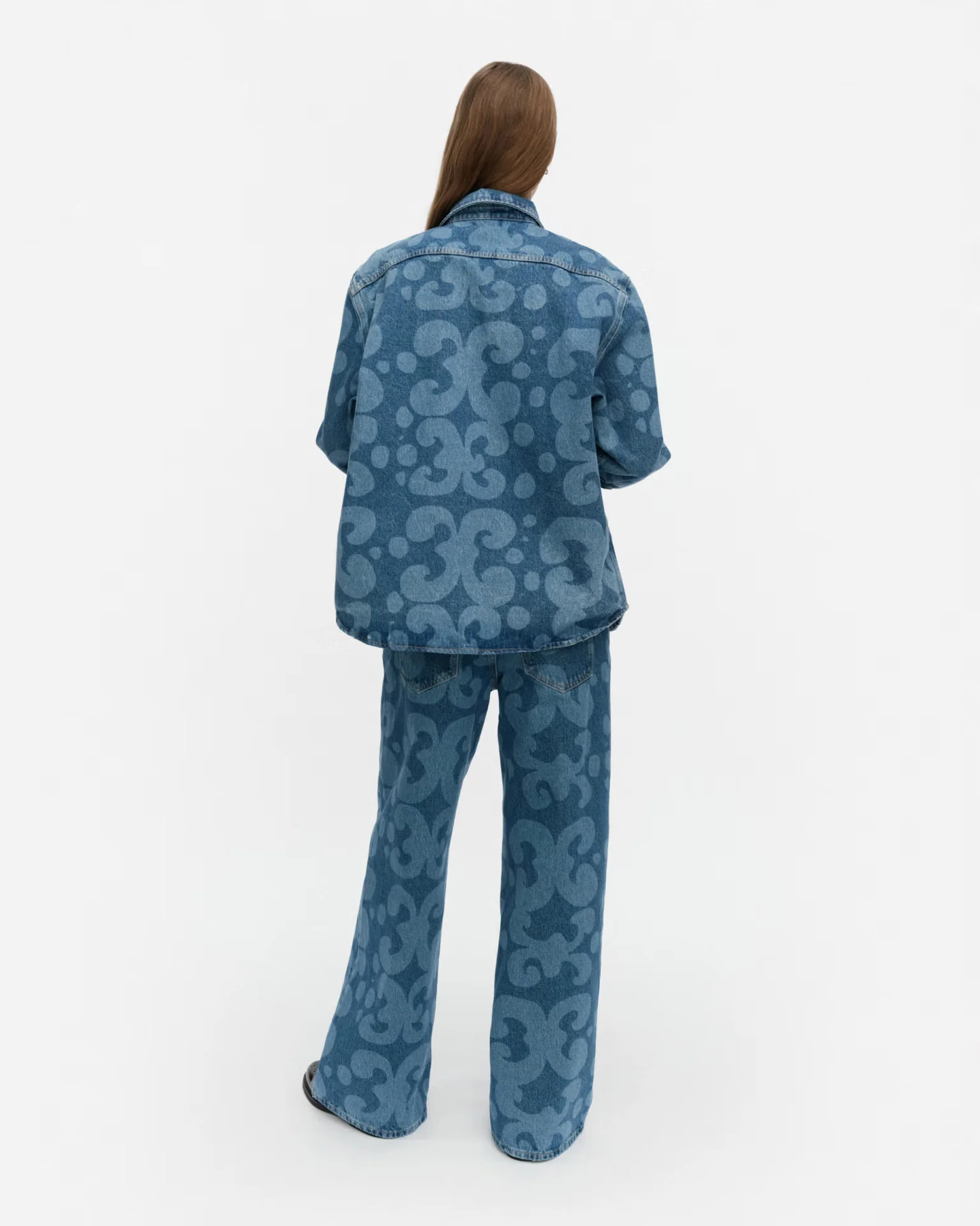 Marimekko naisten farkkupaita Maridenim Vaihe Keidas Paita, sininen - Image 2