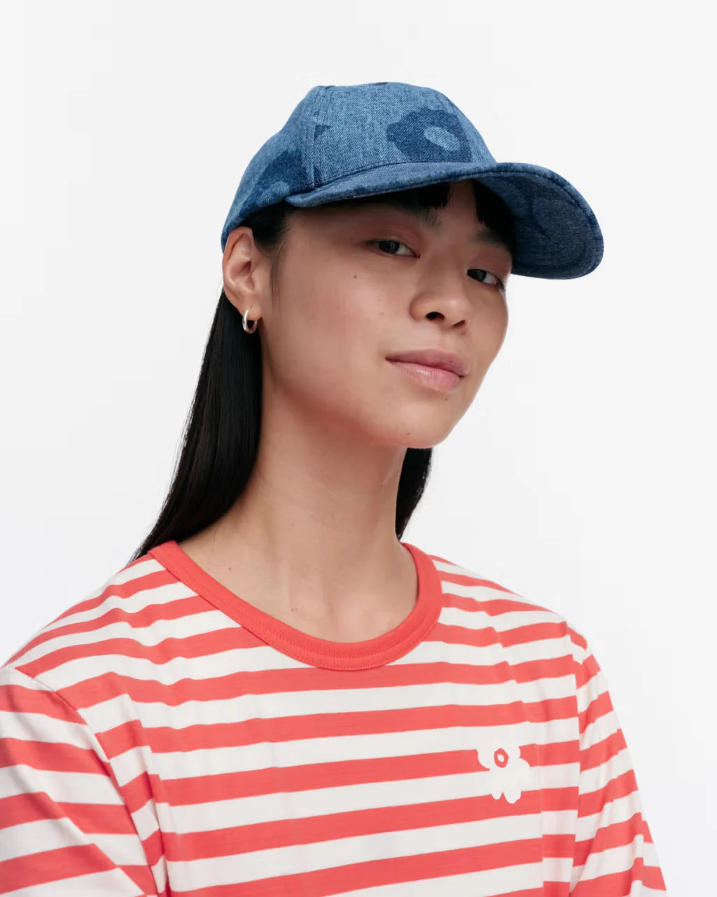 Marimekko lippis, SÄKEISTÖ UNIKKO LIPPALAKKI Sininen Kuosi