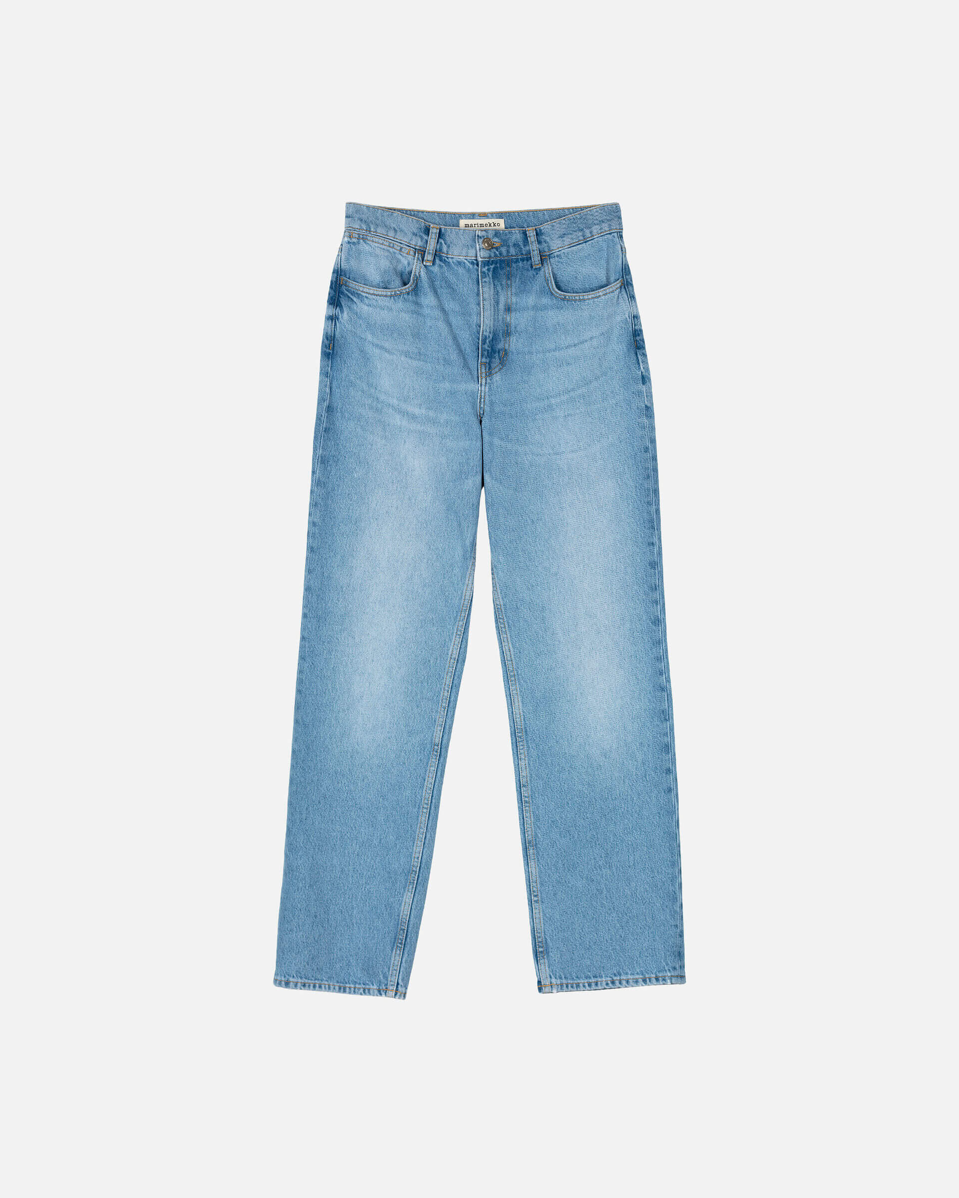 Marimekko naisten farkut, MARIDENIM STRAIGHT Vaaleansininen - Image 5