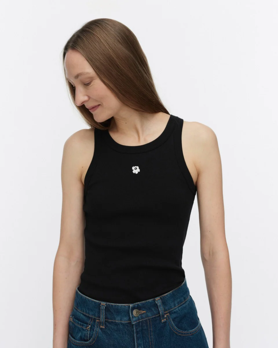 Marimekko naisten hihaton toppi, KEDOL UNIKKO PLACEMENT Musta