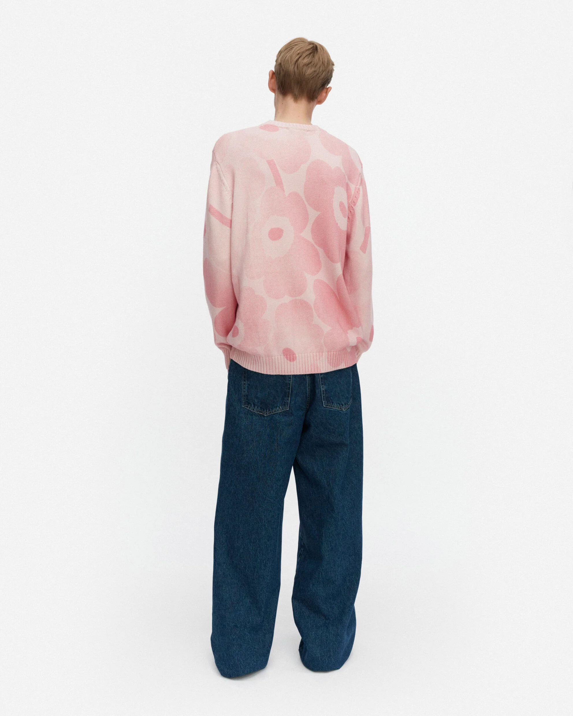 Marimekko unisex neulepusero, PUUTERI UNIKKO KIOSKI N Vaaleanpunainen Kuosi - Image 2