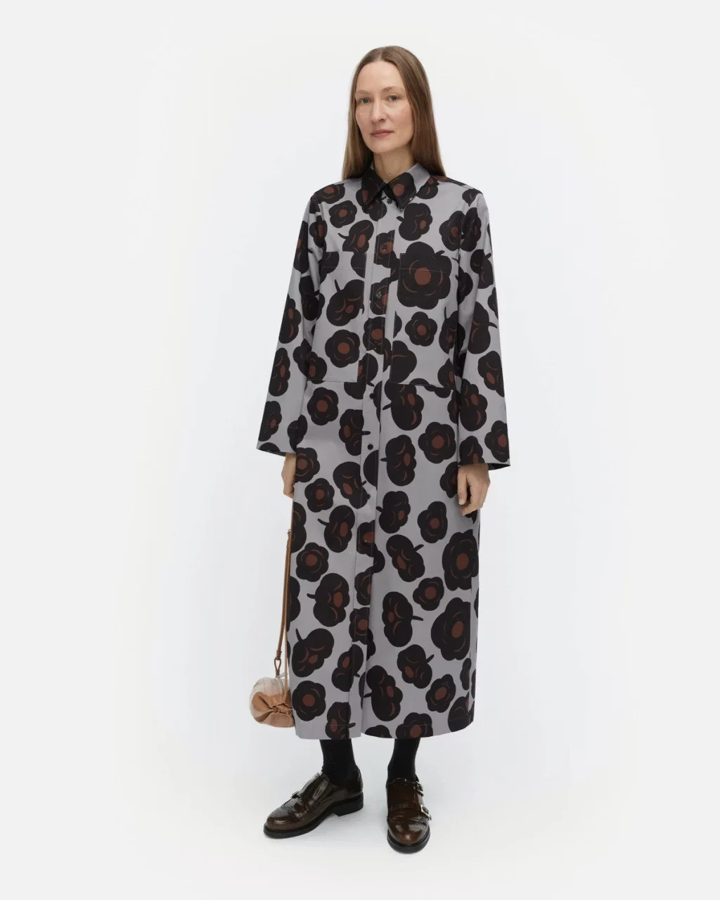 Marimekko naisten paitamekko, MOLLA TUMMA Harmaa Kuosi