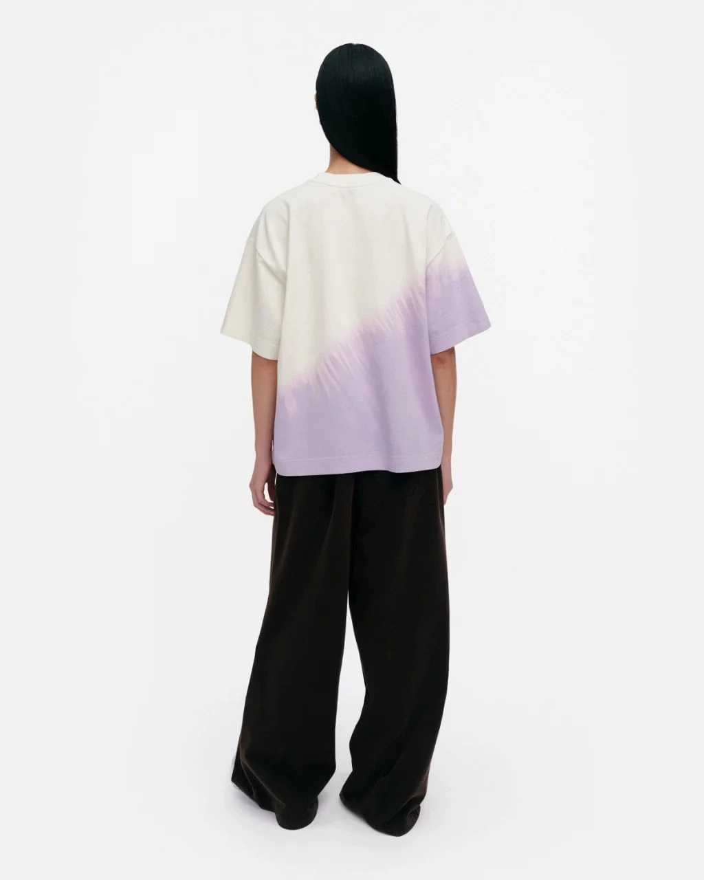 Marimekko naisten t-paita, VEISTO VIHKIRUUSU  Valkopohjainen Kuosi - Image 3