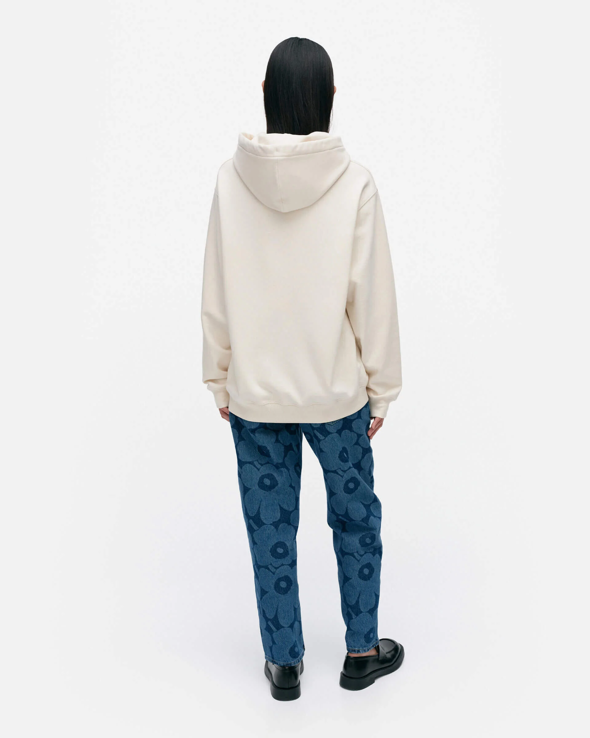 Marimekko unisex huppari, TERMI LOGO PLACEMENT  Beige - Image 3