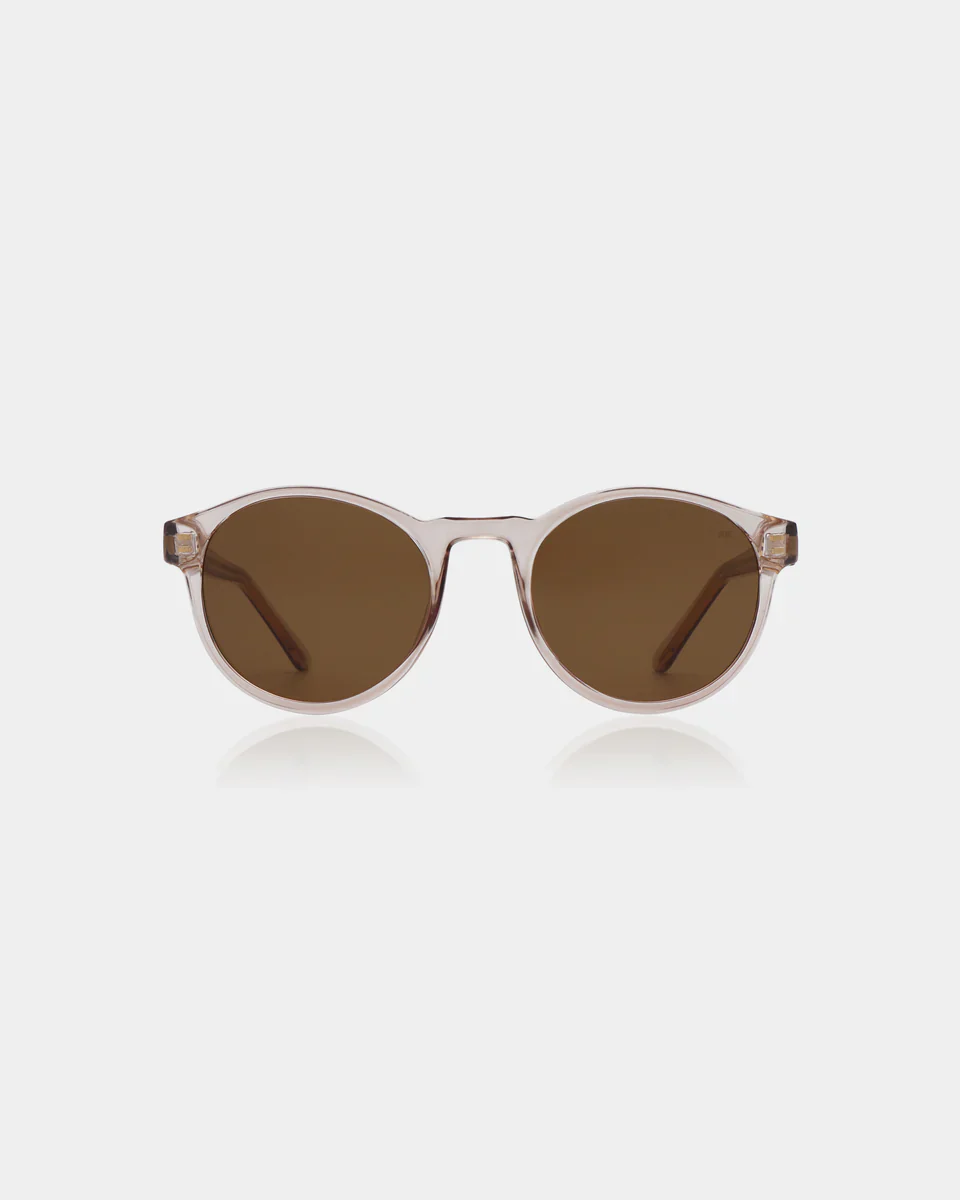 A.Kjaerbede unisex aurinkolasir Marvin, vaalea beige - Image 3