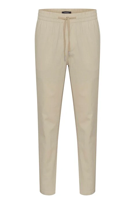 MATINIQUE housut, BARTON PANT LINEN COTTON Plaza Taupe - Image 2