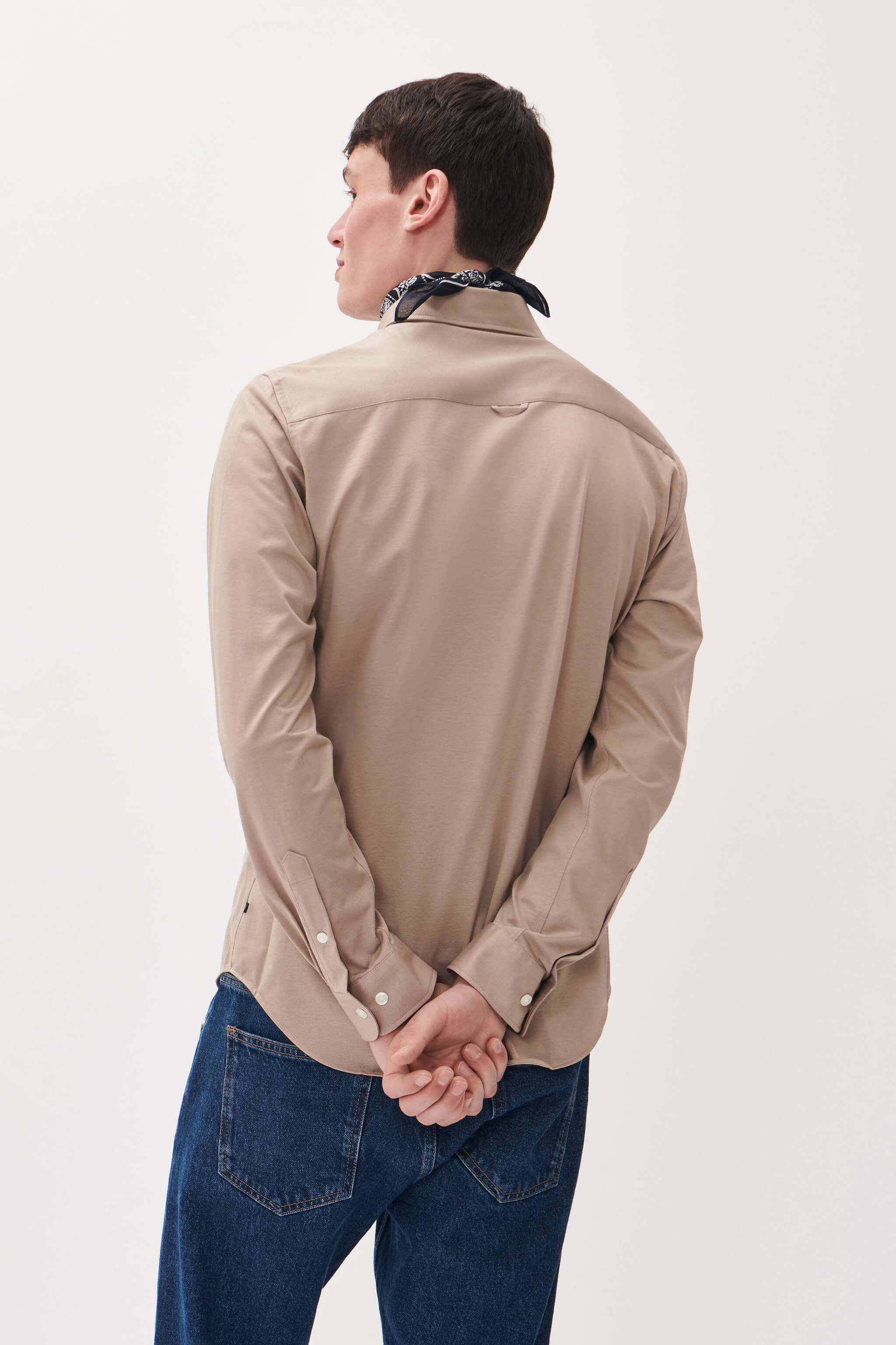 MATINIQUE kauluspaita, TROSTOL BU JERSEY Beige - Image 2