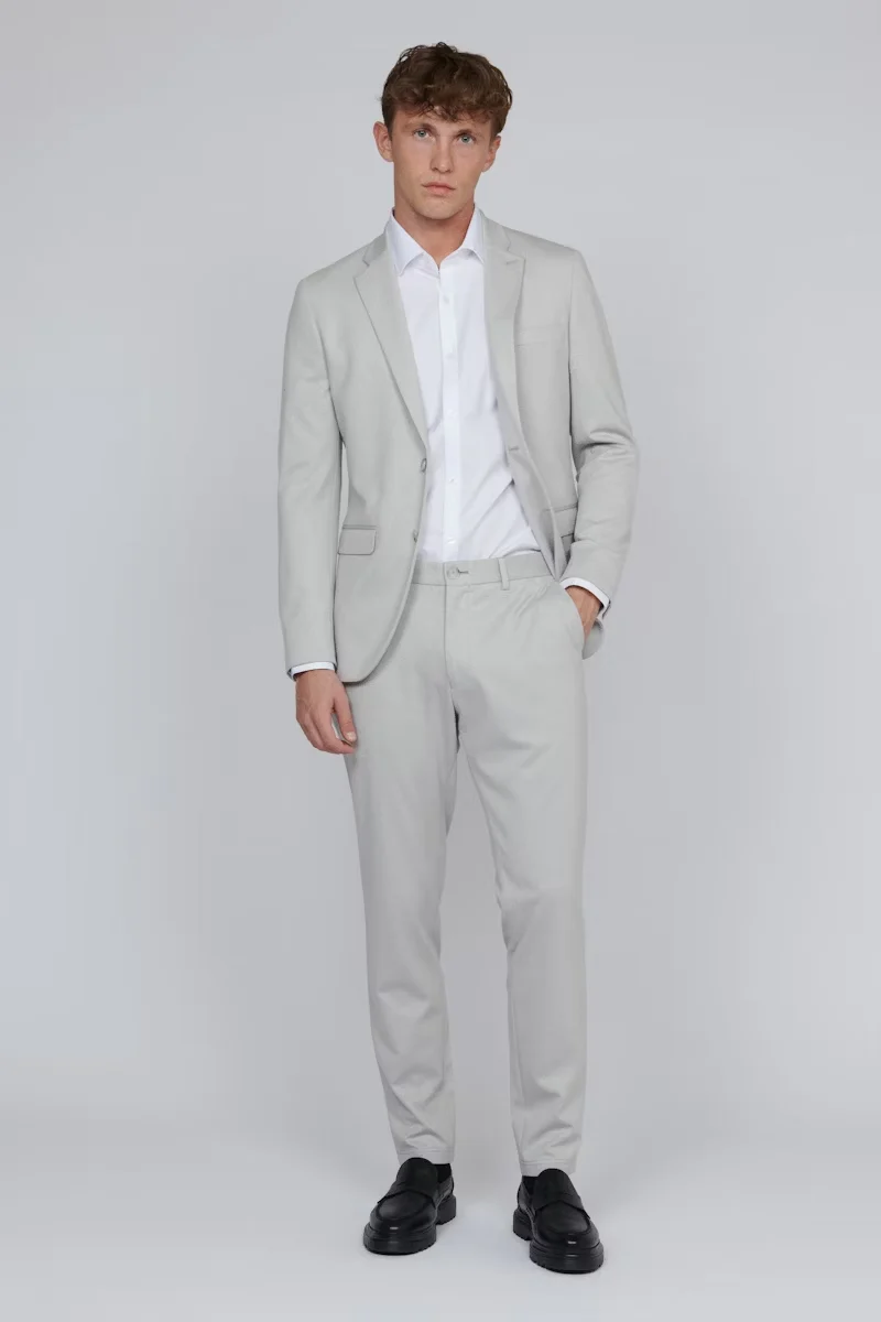 MATINIQUE miesten housut, LIAM JERSEY PANT Ghost Gray