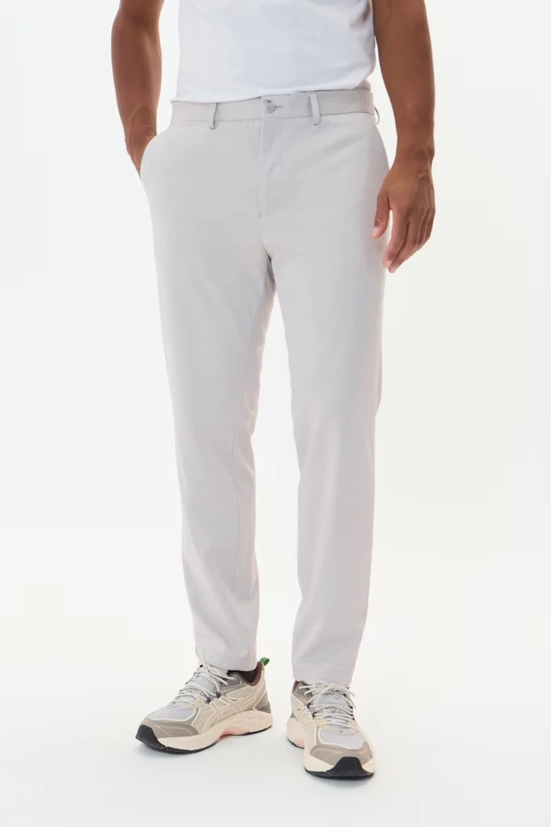 MATINIQUE miesten housut, LIAM JERSEY PANT Ghost Gray - Image 2