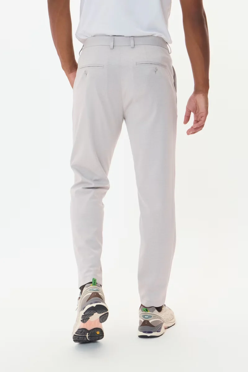 MATINIQUE miesten housut, LIAM JERSEY PANT Ghost Gray - Image 3