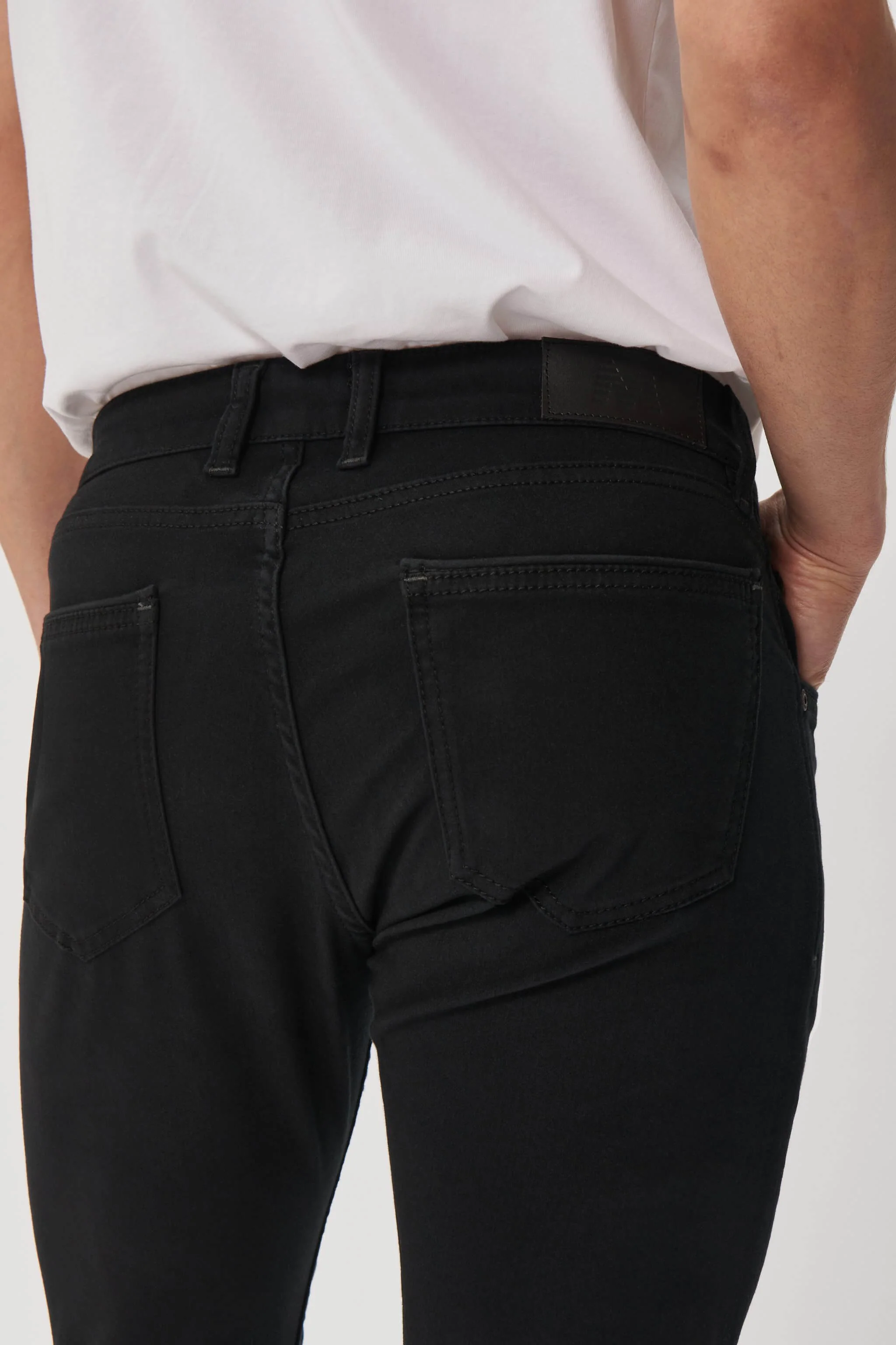 Matinique Miesten Housut PETE 5-POCKET Black - Image 3