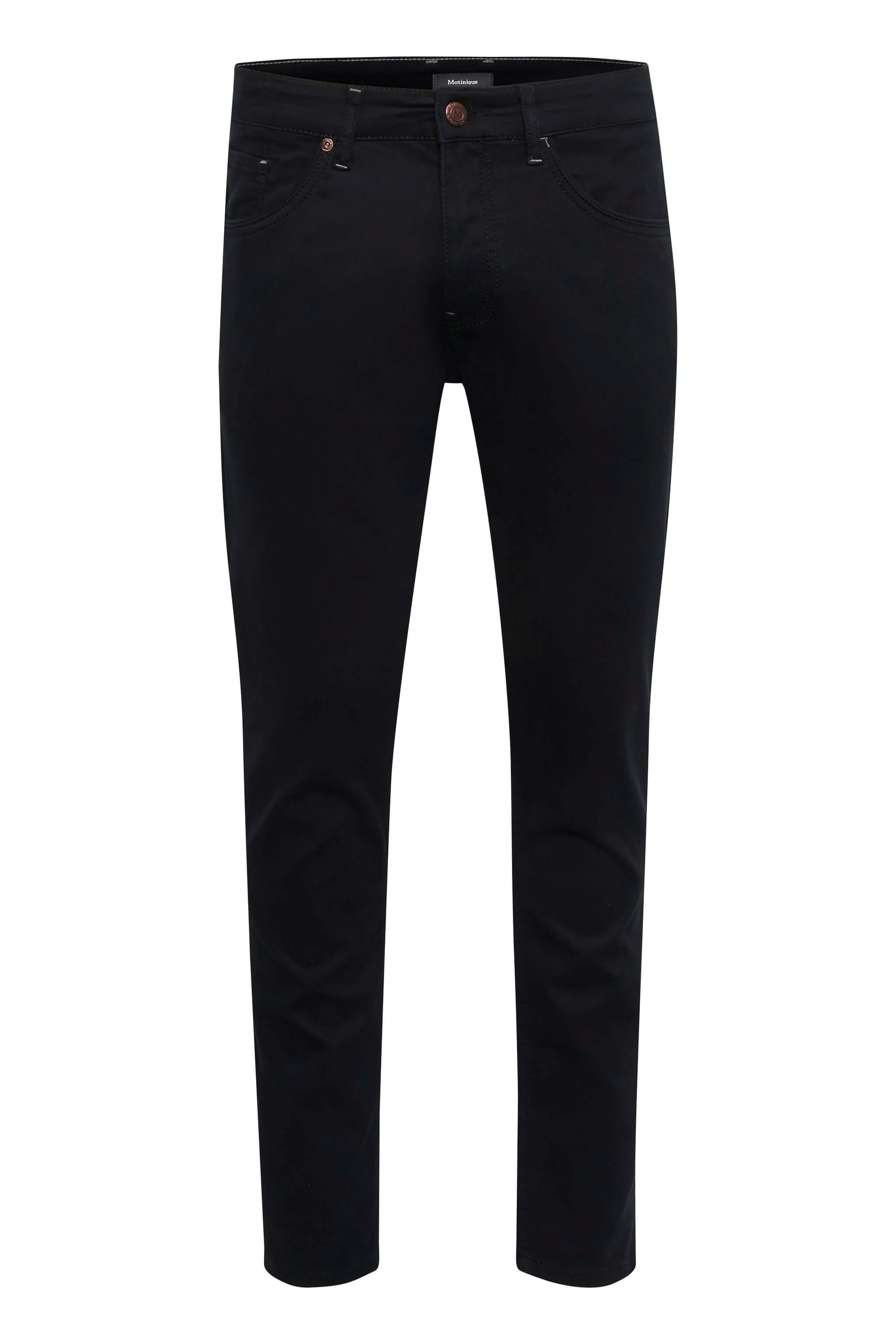 Matinique Miesten Housut PETE 5-POCKET Black - Image 4