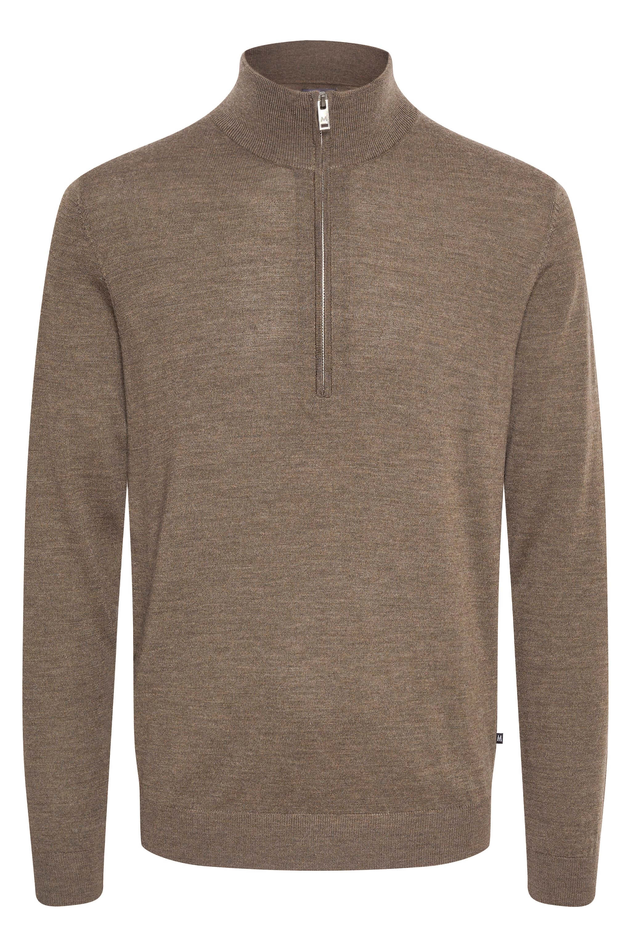 MATINIQUE miesten neule, MASON HALF ZIP MERINO Beige - Image 4