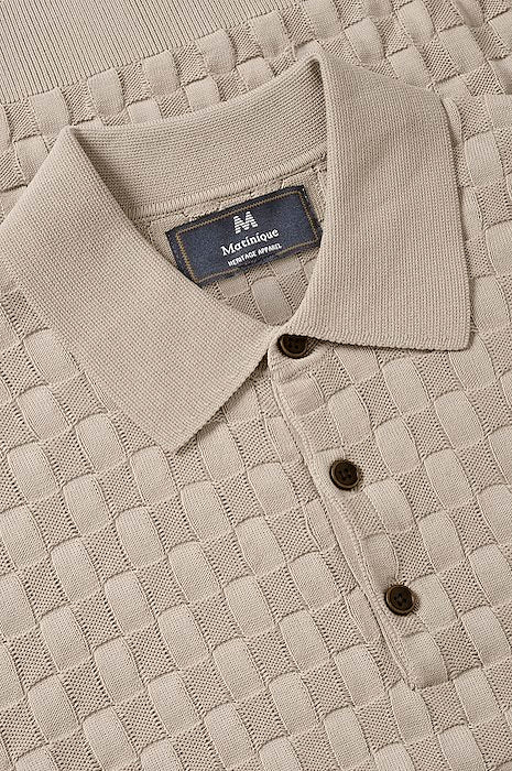 MATINIQUE miesten pikeepaita, POLO BB HERITAGE Plaza Taupe - Image 2