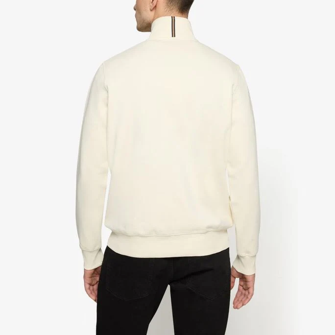 Signal miesten collegepaita Mattssi Zip Sweat Cardigan, luonnonvalkoinen - Image 2