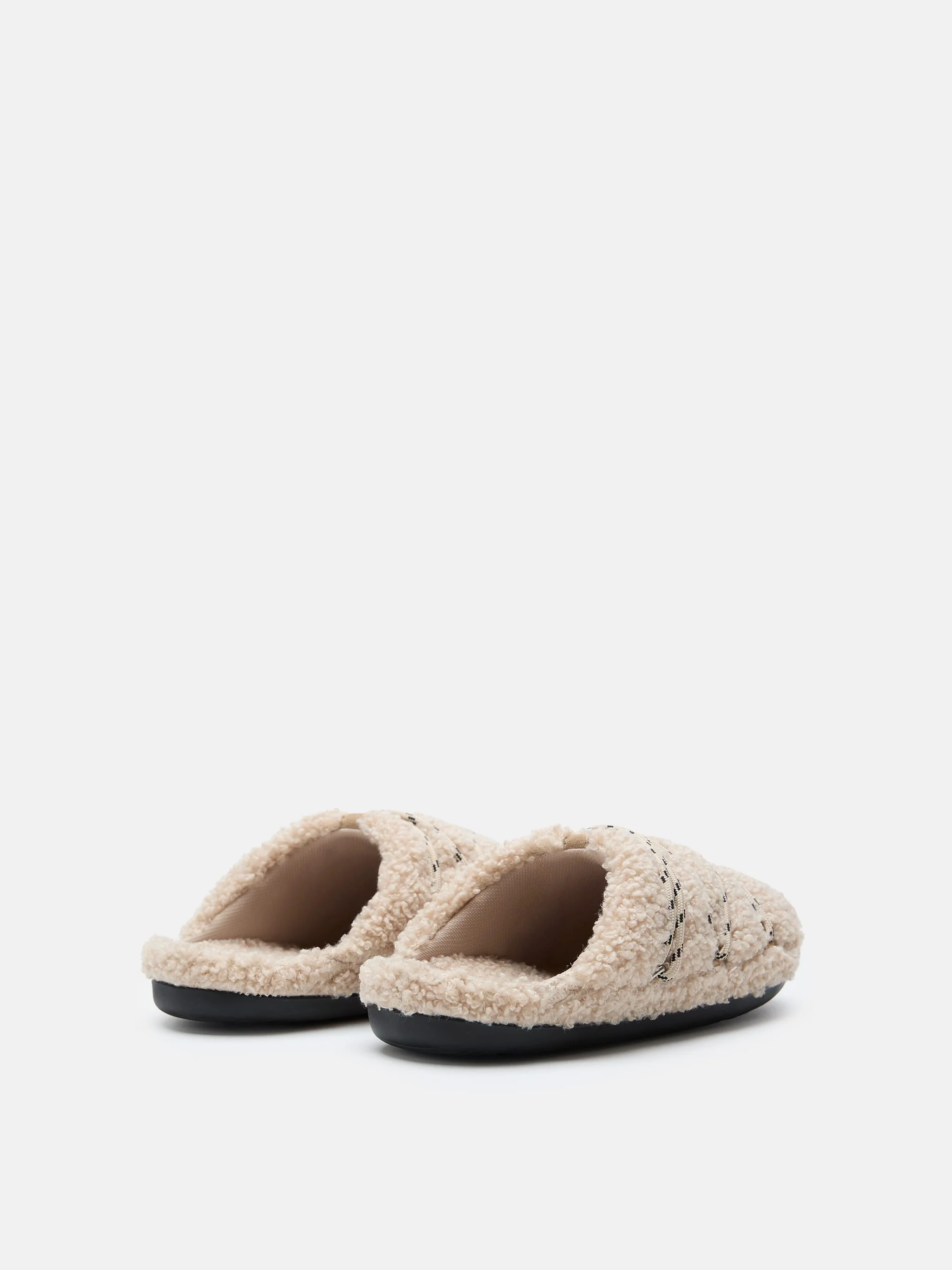 Moon Boot tossut MB Teddy Slipper, hiekka - Image 3