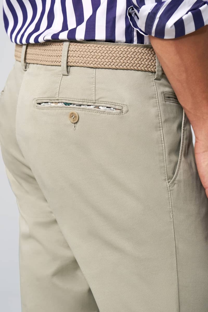 Meyer miesten housut, BONN 5055 Beige - Image 3
