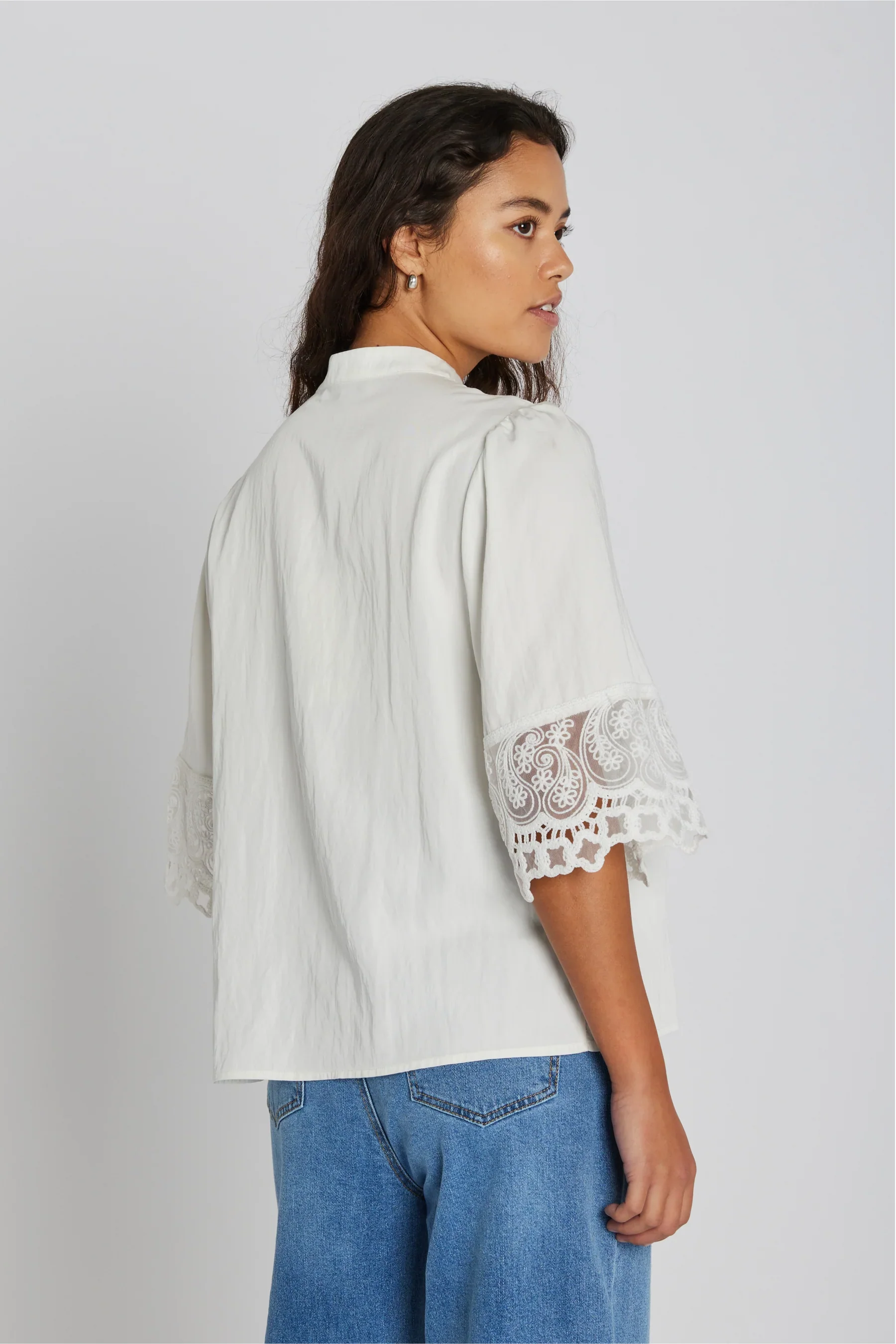 Philosophy Blues Original naisten pusero Micaela Blouse, valkoinen - Image 2