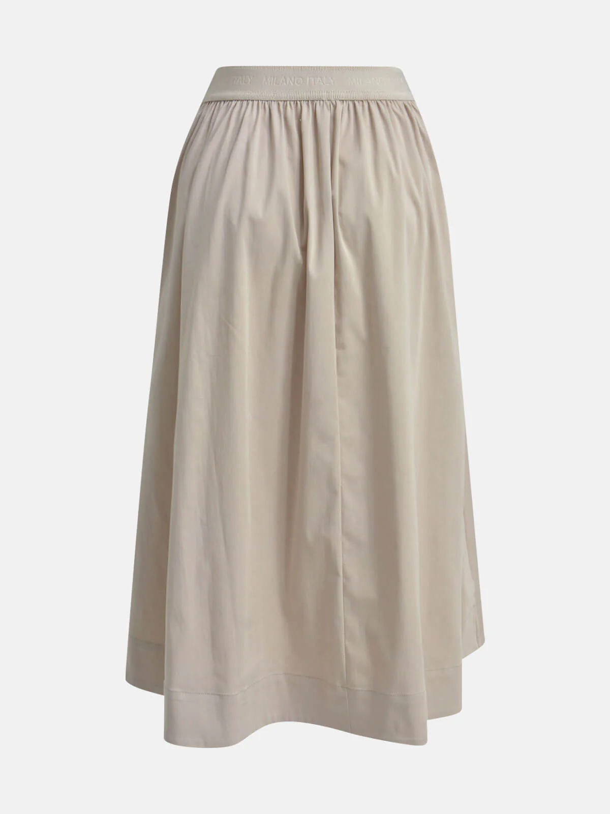 Milano Italy naisten hame, MID SKIRT Hiekka - Image 5