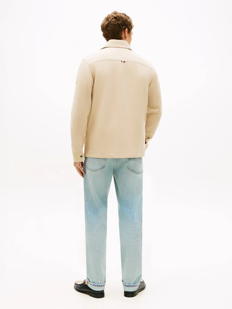 Tommy Hilfiger miesten paitatakki Mix Media Intechno Shirt Jckt, beige - Image 2