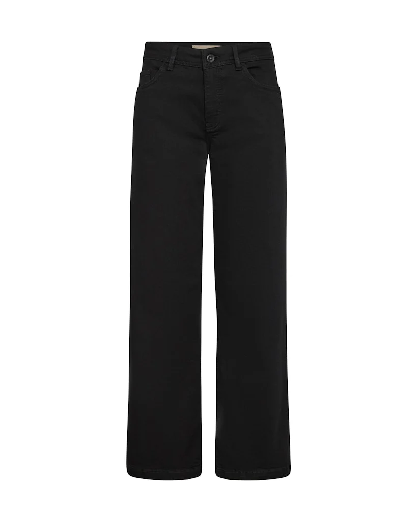 Mos Mosh naisten farkut MMDARA DELUXE JEANS, musta