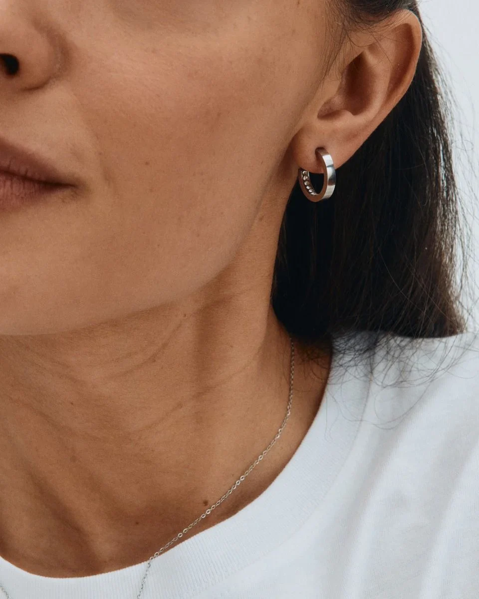 Edblad korvakorut Monaco Earrings Mini Steel, Stainless steel - Image 2