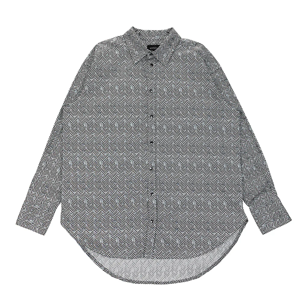 Moomin Martinex x Mert Otsamo Kauluspaita, Moomin x Mert Otsamo Kauluspaita Unisex Harmaa Kuosillinen