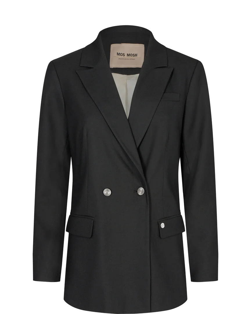 Mos Mosh Naisten Bleiseri WANDA TWIGGY BLAZER Musta