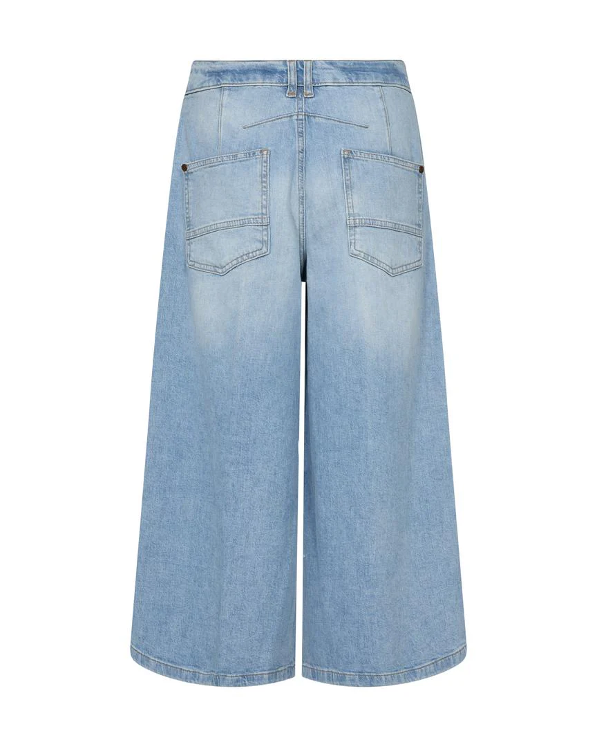 Mos Mosh naisten farkut, AD-MMCULOTTE SAGAI JEANS Indigo - Image 2