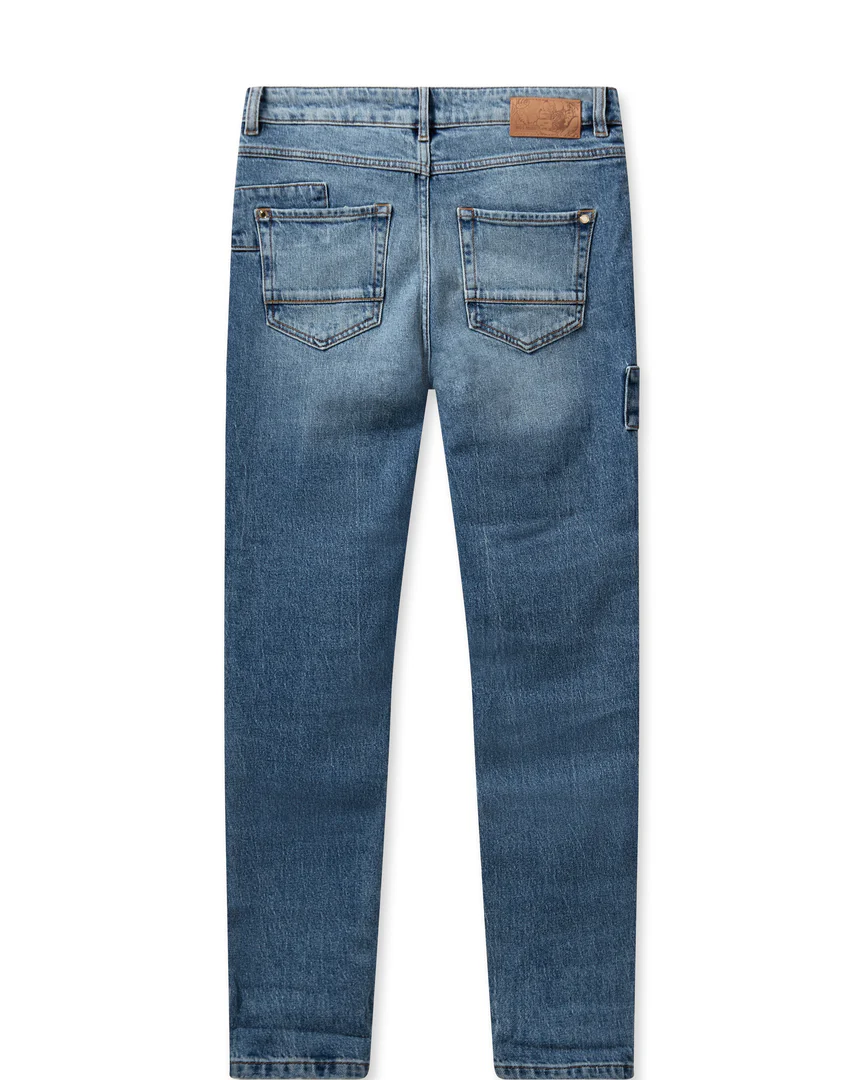 Mos Mosh Naisten Farkut, MMBradford Mondra Jeans Indigo - Image 3