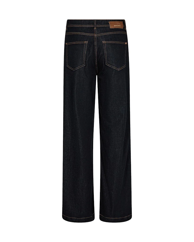 Mos Mosh naisten farkut, MMDARA DELUXE JEANS Tummansininen - Image 2