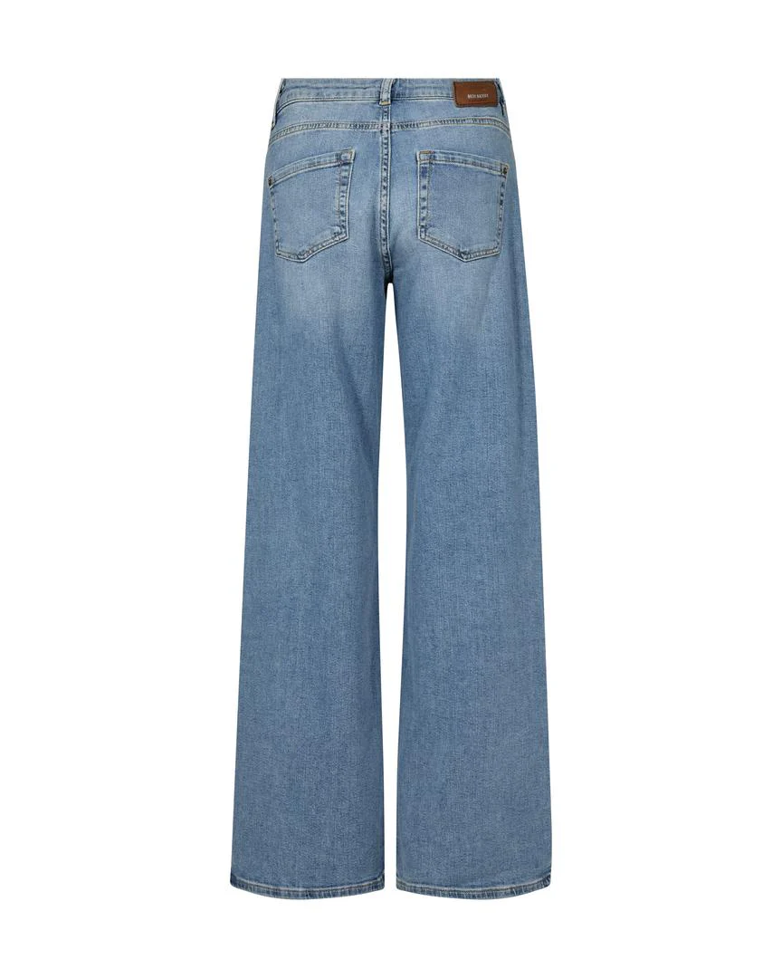 Mos Mosh naisten farkut, MMDara Vint Jeans Keskisininen - Image 2