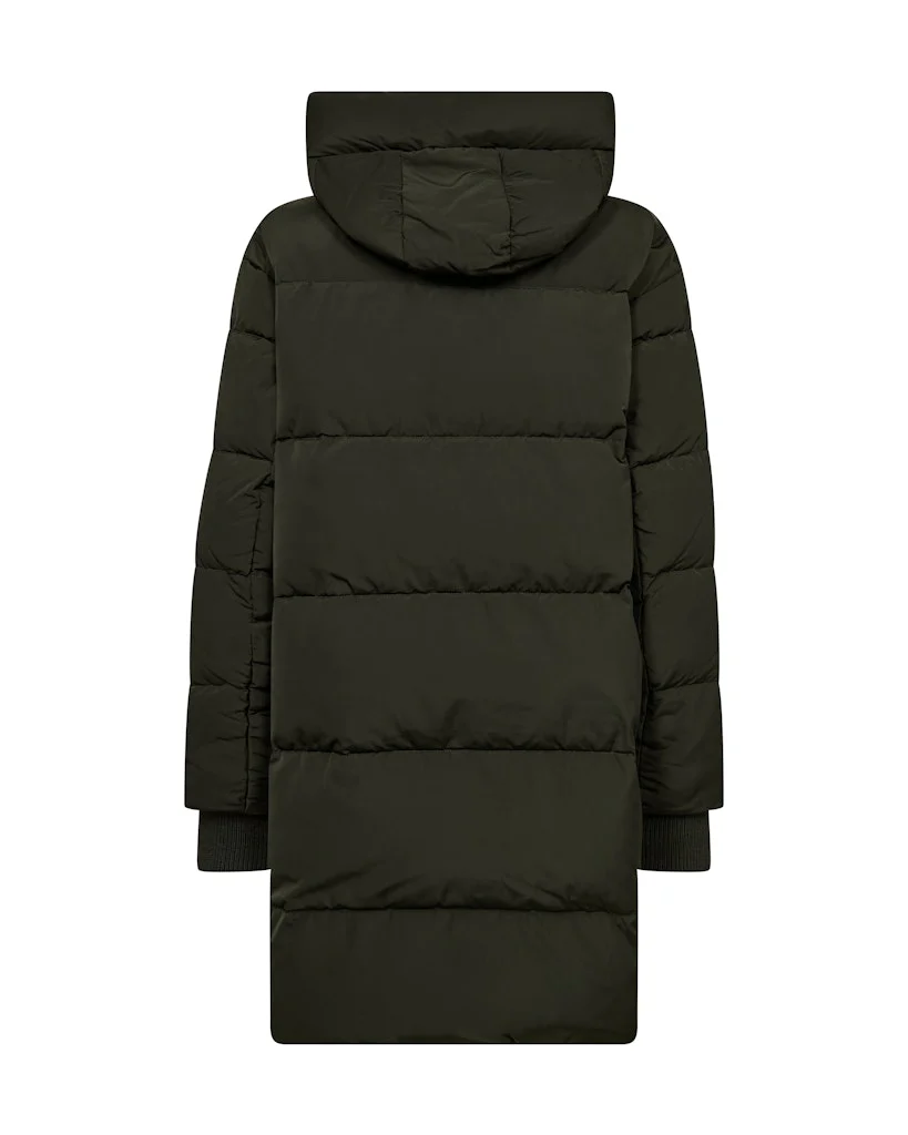 Mos Mosh naisten untuvatakki Nova Avon Down Jacket, tummanvihreä - Image 2
