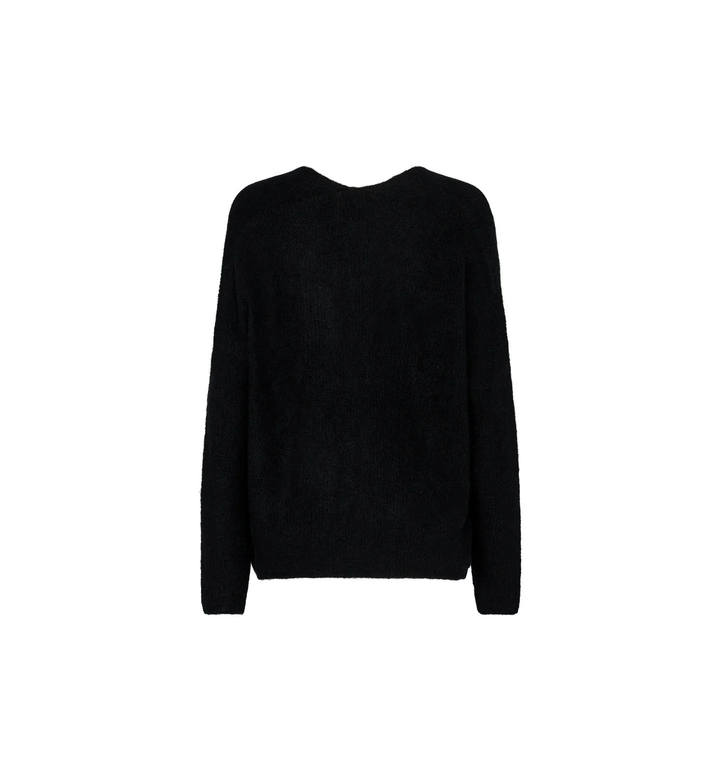 Mos Mosh neule, THORA V-NECK KNIT Musta - Image 2
