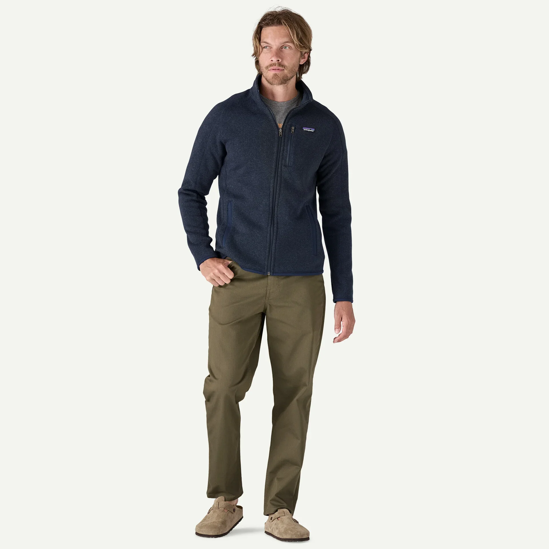 Patagonia miesten fleece M's Better Sweater Jkt, tummansininen - Image 4