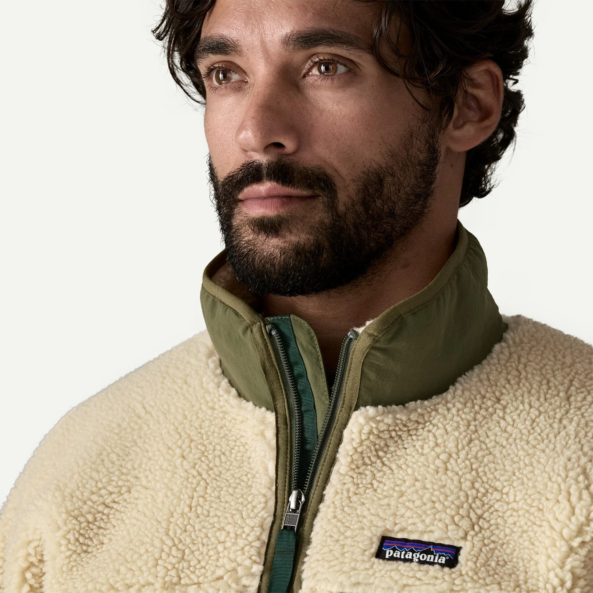 Patagonia miesten fleecetakki M's Classic Retro-X Jkt, kerma - Image 5