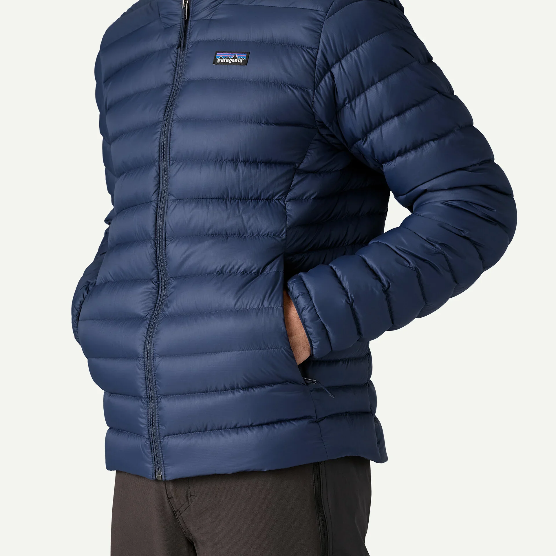 Patagonia miesten takki M'S Down Sweater Jacket, tummansininen - Image 6