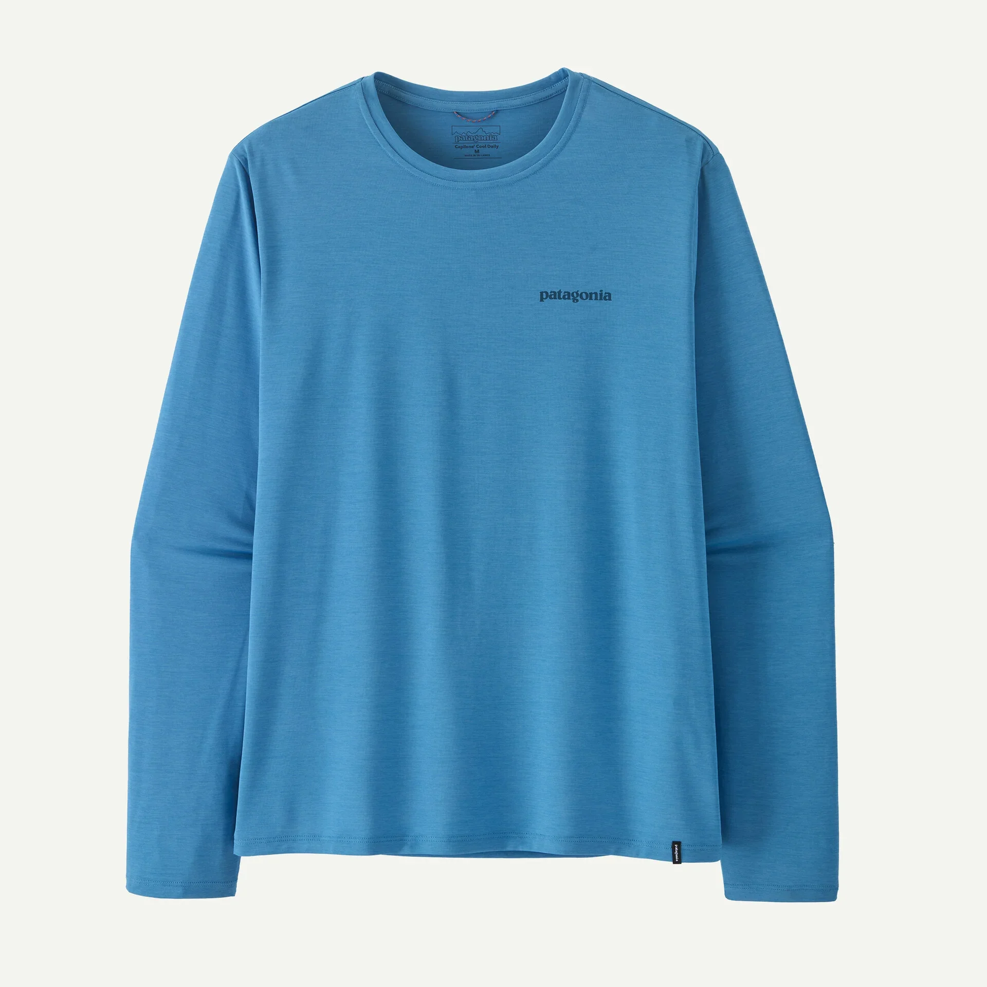 Patagonia miesten pitkähihainen paita M's L/S Cap Cool Daily Shirt - Boardshor, keskisininen - Image 4