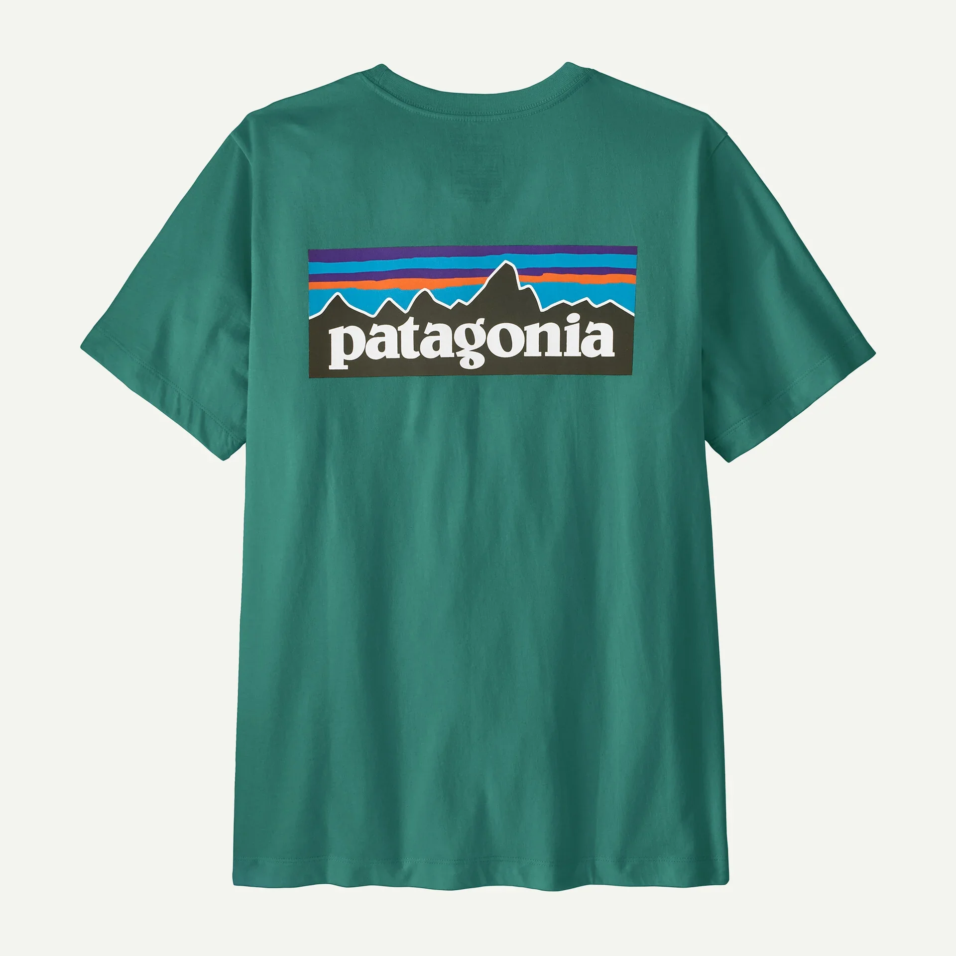 Patagonia miesten t-paita M's P-6 Logo T-Shirt, tummanvihreä - Image 3