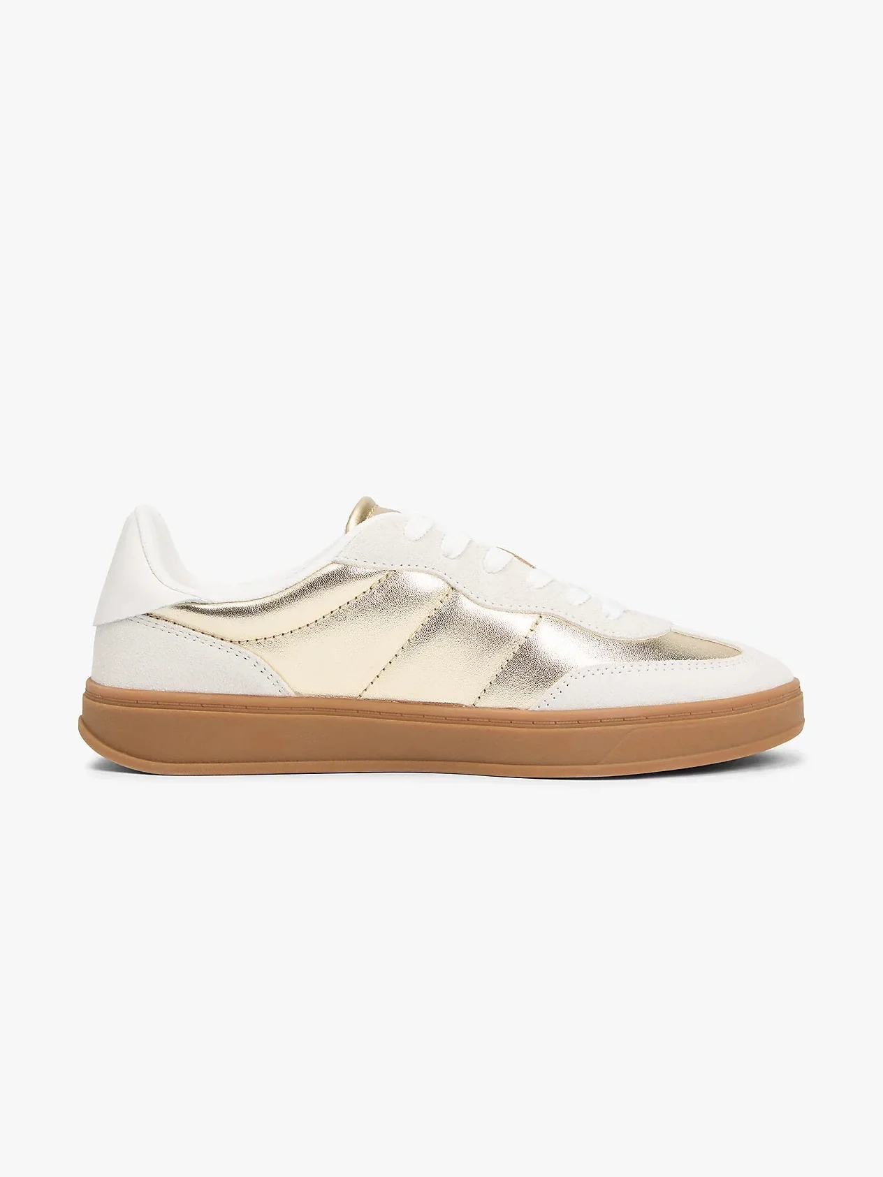 Tommy Hilfiger naisten tennarit MU JACKIE METALLIC, kullankeltainen
